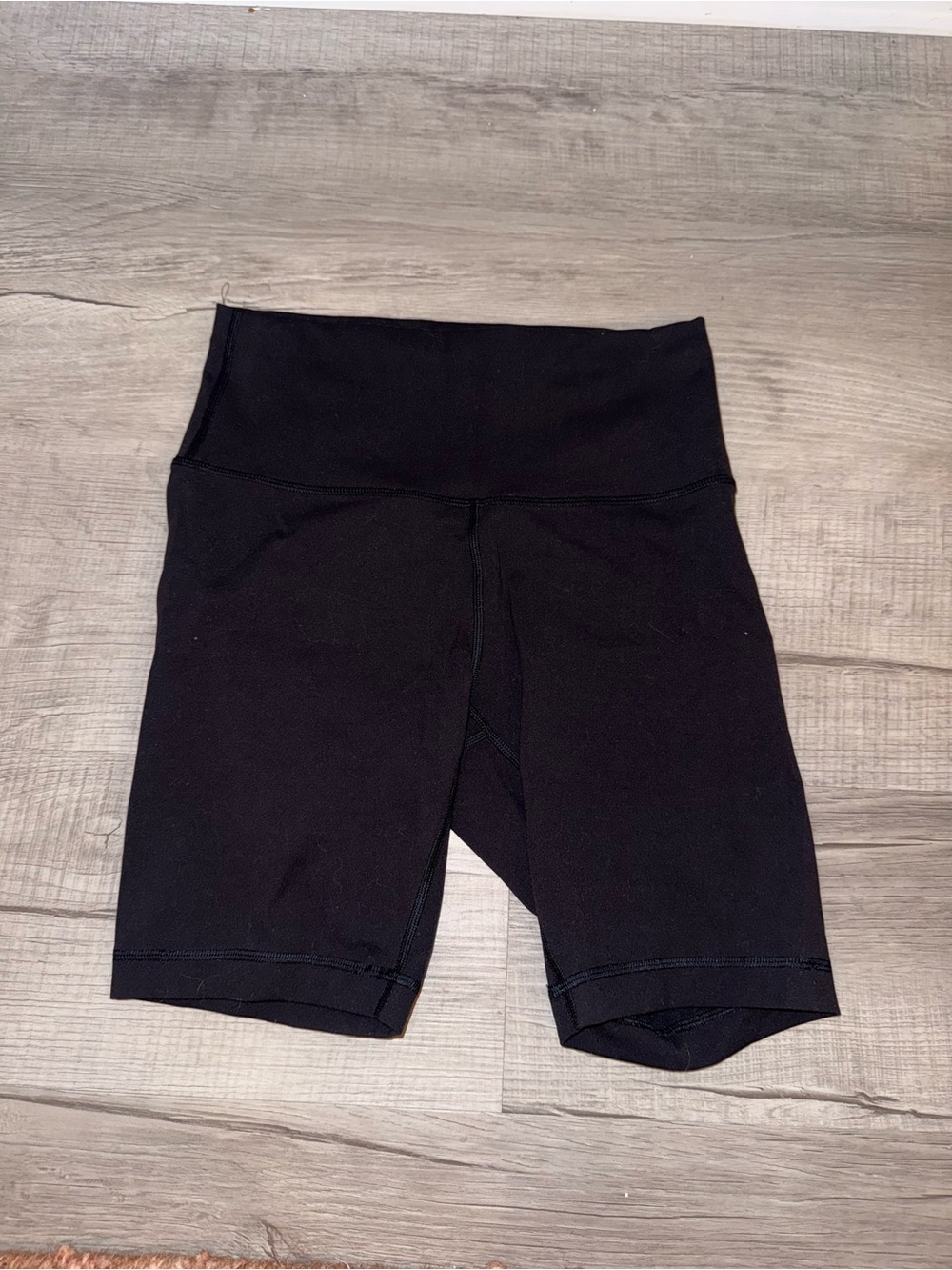 lululemon athletica Black High-Rise Bike Shorts